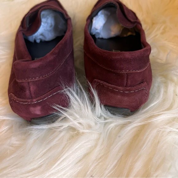MUNRO AMERICAN - RAMIE Burgundy Suede Loafers Sz 9W - Picture 6 of 6